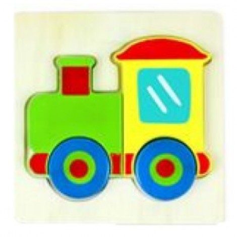3D Train Inset Puzzle TA059