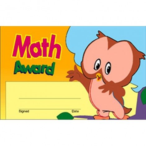 Math Award A 010