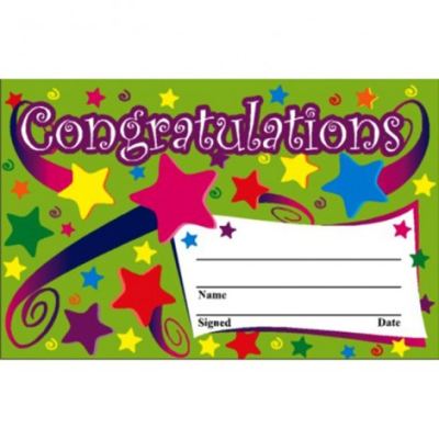 Congratulation Award A 022