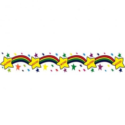 Stars Decoration Border 50 feet DB005
