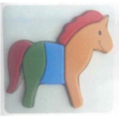 3D Horse Inset Puzzle TA057