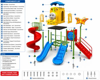 Mini Play Booster Train Hut Fiber glass MPB006