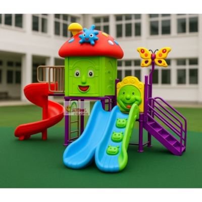 Mini Play Booster Mushroom Hut Fiber glass MPB005