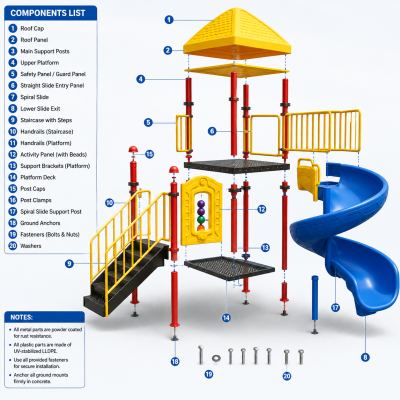 Outdoor Play Booster ODPE 023