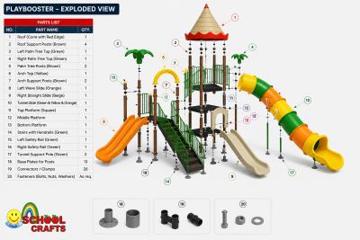 Outdoor Play Booster ODPE 042