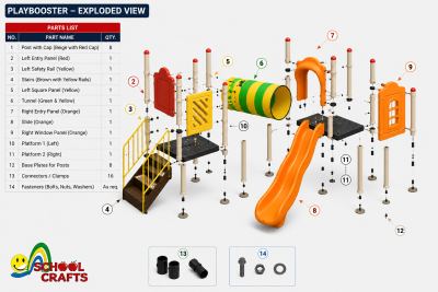 Outdoor Play Booster ODPE021