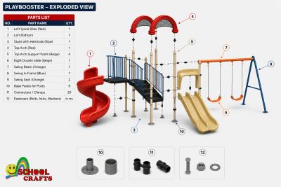 Outdoor Play Booster ODPE039