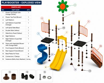 Outdoor Play Booster ODPE044