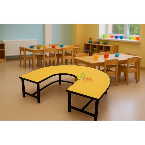 Semi Sphere Table 6 x 4 feet MF001
