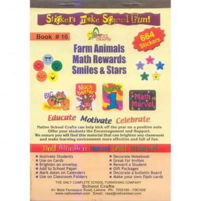 Sticker Book 600 SB 016