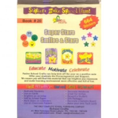 Super Star Stickers Book 600 SB 020